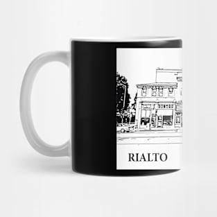 Rialto California Mug